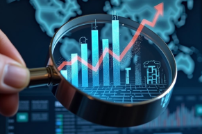 image showing a financial chart and growth